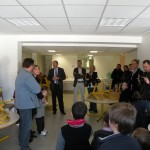 inauguration de la cantine de l'école du Clos Renault