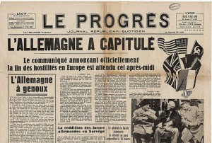Le progrès du 8 mai 1945