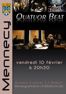 Quatuor Beat à Mennecy